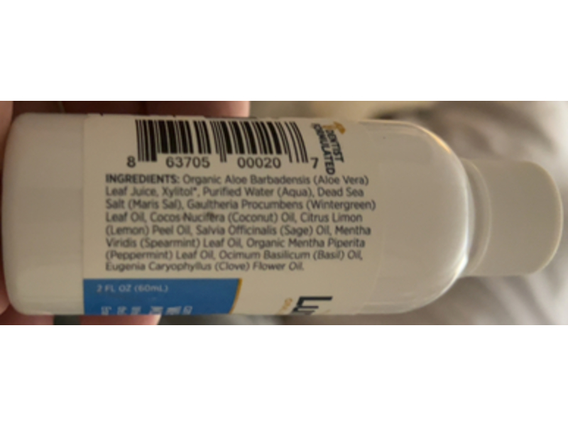 Lumineux Oral Essentials Whitening Mouthwash, 2 fl oz/60 mL