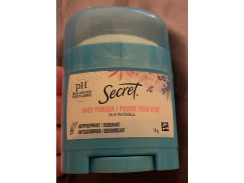 Secret Antiperspirant/Deodorant Baby Powder, 14 g