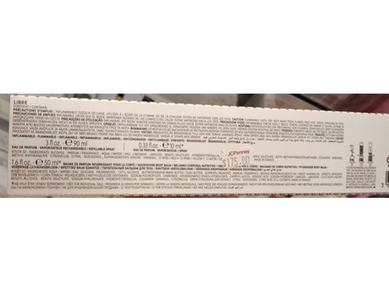 Yves Saint Laurent Eau De Parfum & Body Balm Set, Libre, Set Of 3