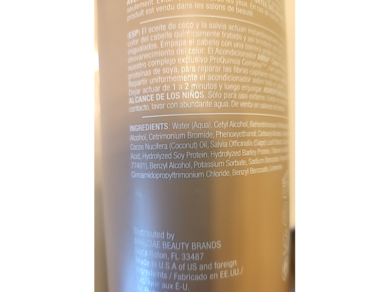 Abba Pure Performance Hair Care Color Protection Conditioner, 32 fl oz/946 mL