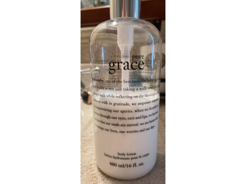 Philosophy Pure Grace Body Lotion, 16 fl oz/480 mL