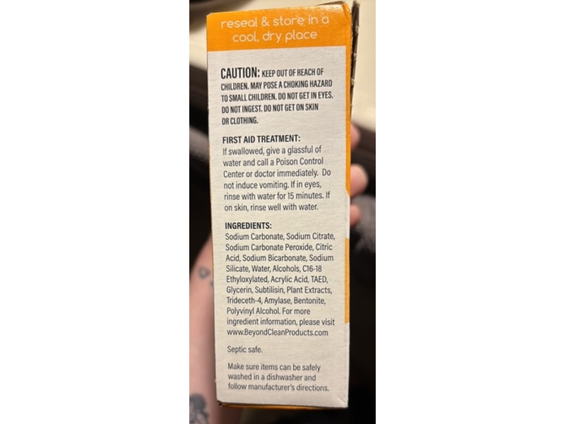 Beyond Auto Dish Tabs, 13.55 oz/384 g, 32 Count