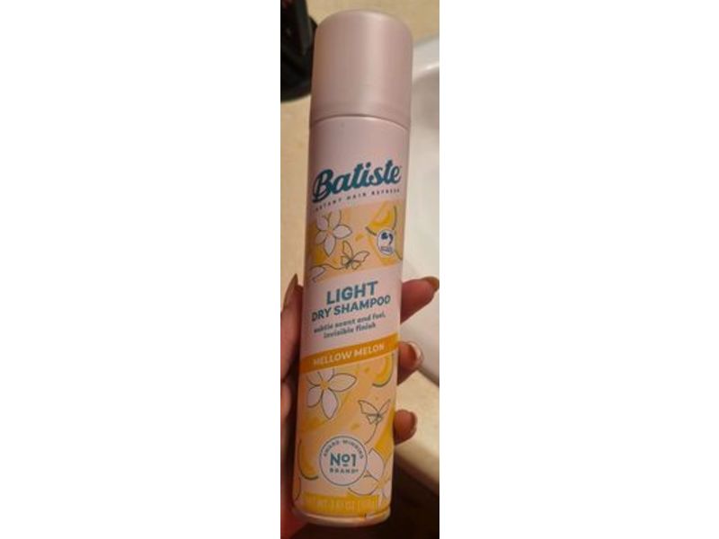 Batiste Light Dry Shampoo, Mellow Melon, 3.81 oz/108 g