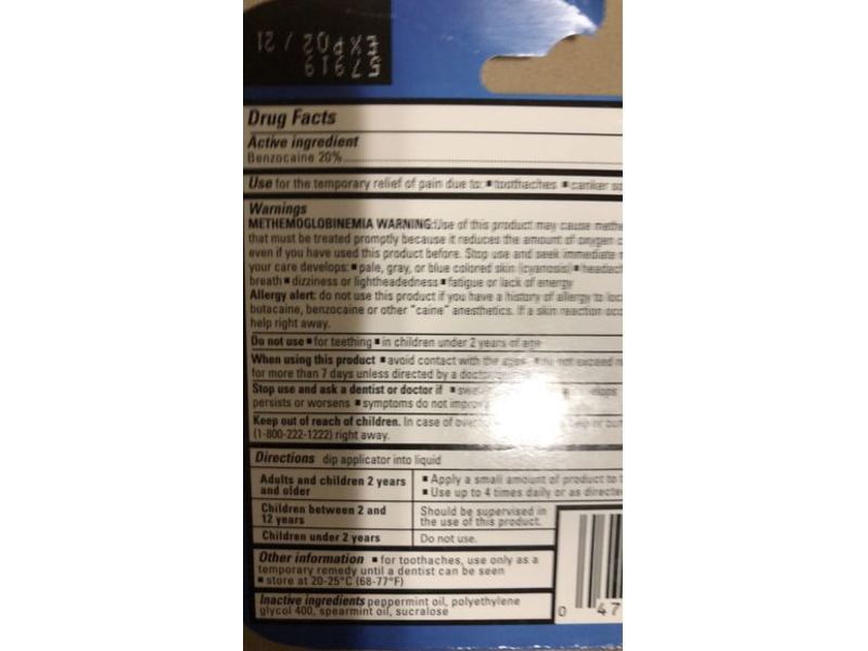 DenTek Instant Pain Relief Advanced Kit