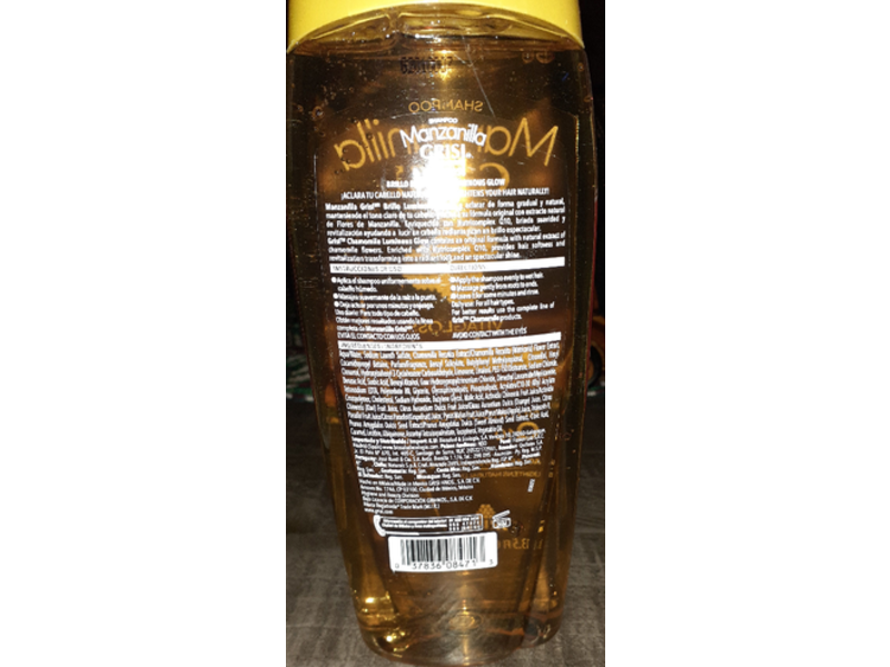 Grisi Vitagloss Manzanilla Shampoo, Chamomile, 13.5 fl oz/400 mL