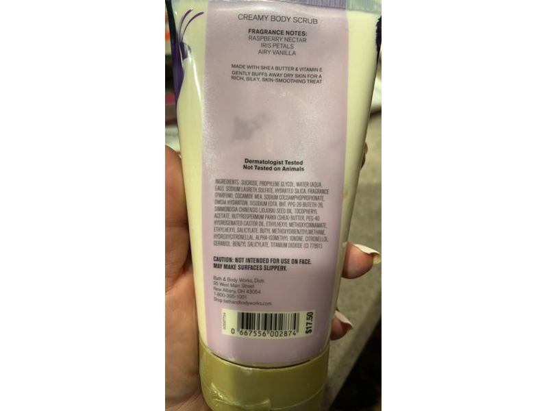Bath & Body Works Creamy Body Scrub, 8 oz/226 g