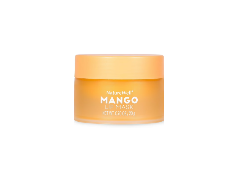 NatureWell Hydrating Lip Mask, Mango, 0.70 oz/20 g