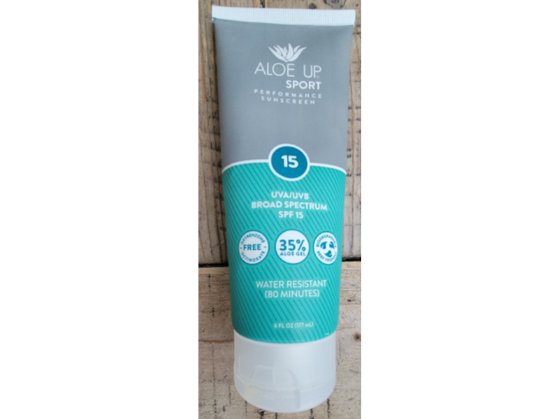 Aloe Up Sport Sunscreen Lotion, SPF 15, 6 fl oz/177 mL