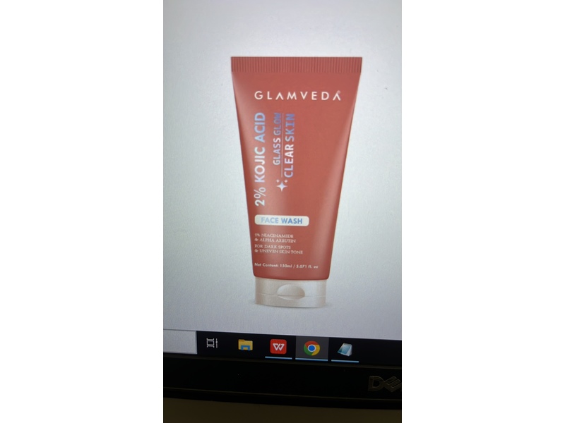 Glamveda 2% Kojic Acid Face Wash, 4% Niacinamide & Alpha Arbutin, 5.071 fl oz/150 mL