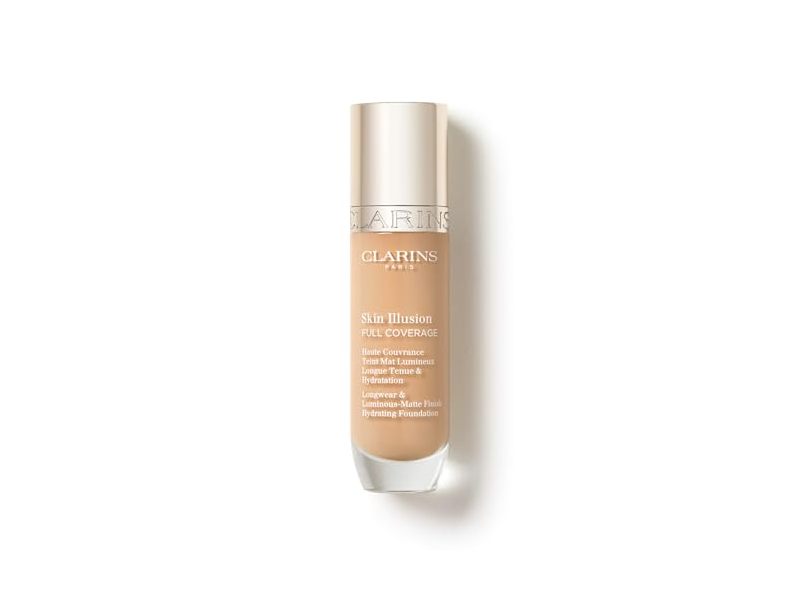 Clarins Paris Skin Illusion Hydrating Foundation, 105N, 1 fl oz/30 mL