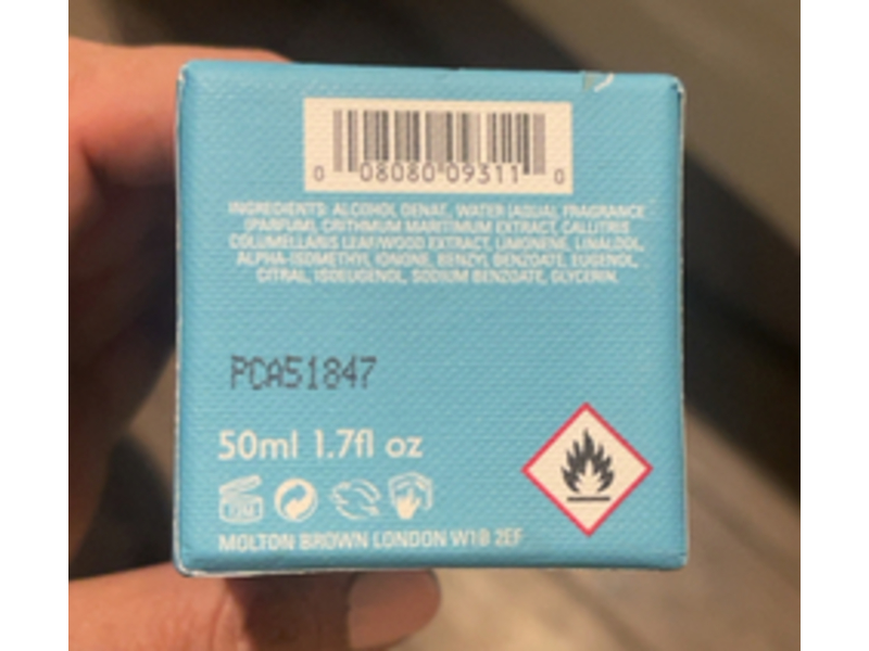 Molton Brown Eau De Toilette, Coastal Cypress & Sea Fennel, 1.7 oz/50 mL