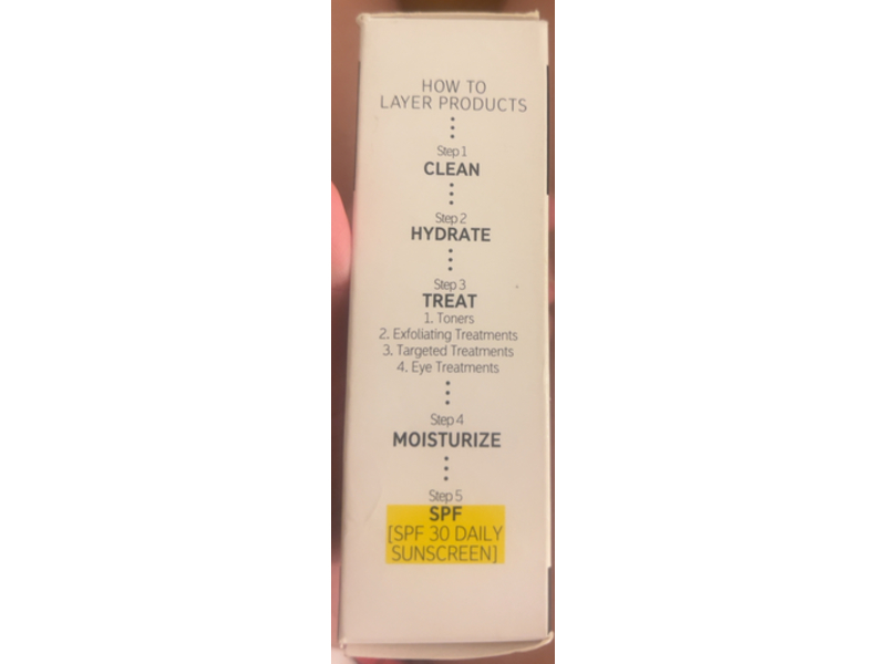 The Inkey List Daily Sunscreen, SPF 30, 1.7 fl oz/50 mL