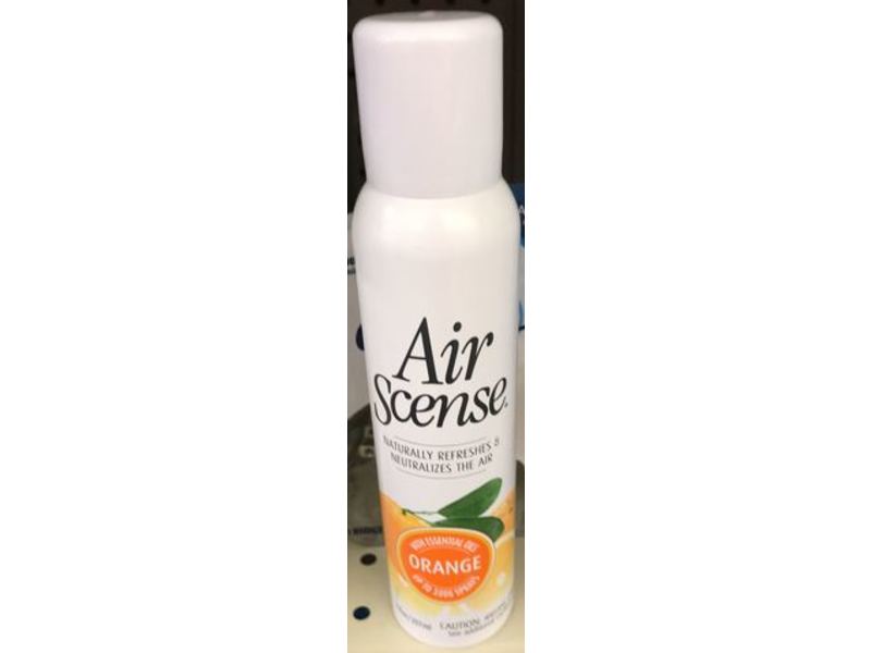 Air Scense Air Freshener, Orange, 7 oz/207 mL