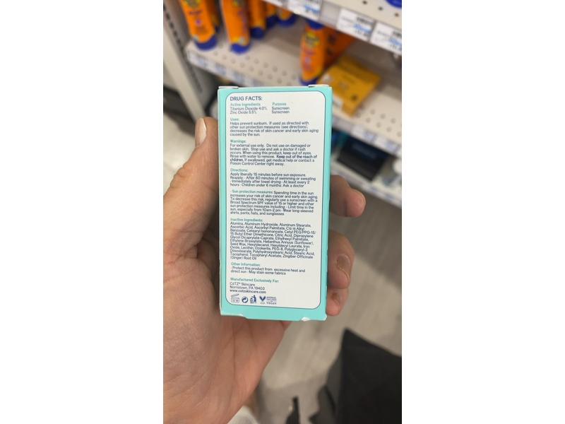 CoTZ Mineral Sun Stick Tinted Sunscreen, SPF 45, 1 oz