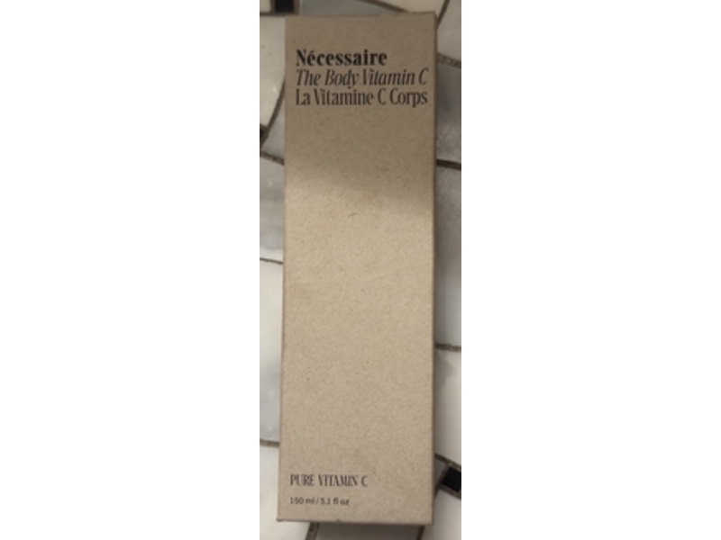 Necessaire The Body Radiance Serum, Pure Vitamin C, 5.1 fl oz/150 mL