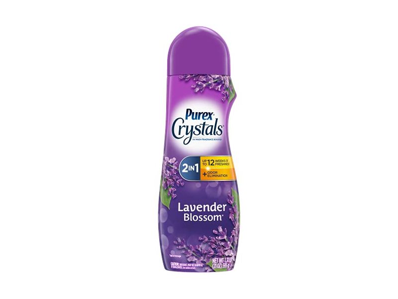 Purex Crystals Laundry Booster, Lavender Blossom, 21 oz/595 g