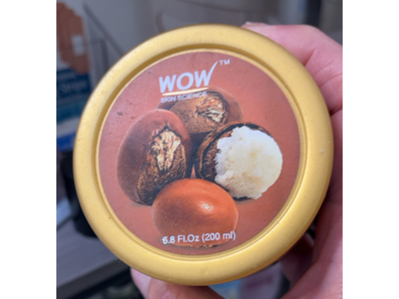 Wow Skin Science Raw African Shea Body Butter, 6.8 fl oz/200 mL
