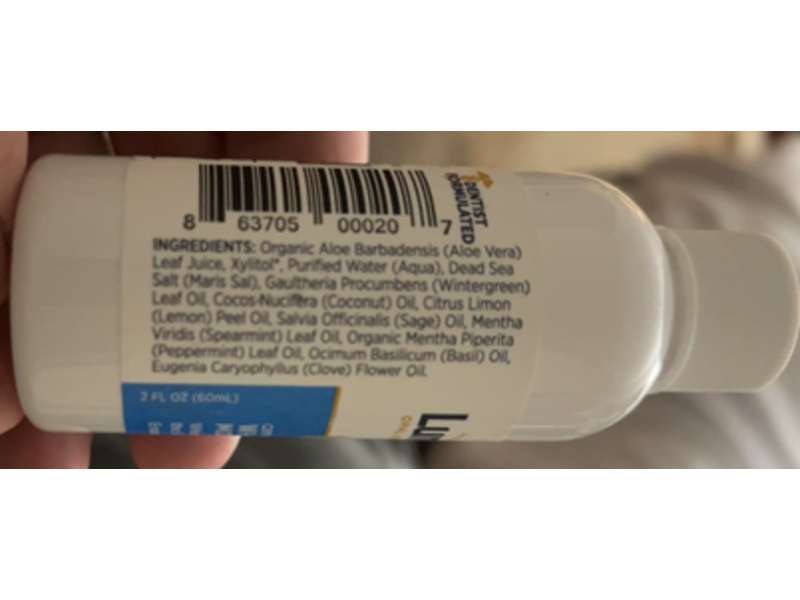 Lumineux Oral Essentials Whitening Mouthwash, 2 fl oz/60 mL