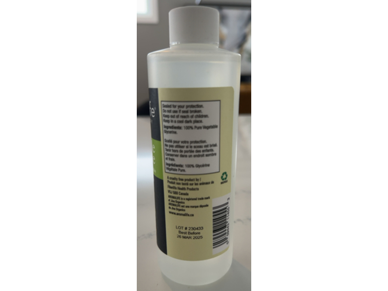 Aromalife Vegetable Glycerine, 8.5 fl oz/250 mL