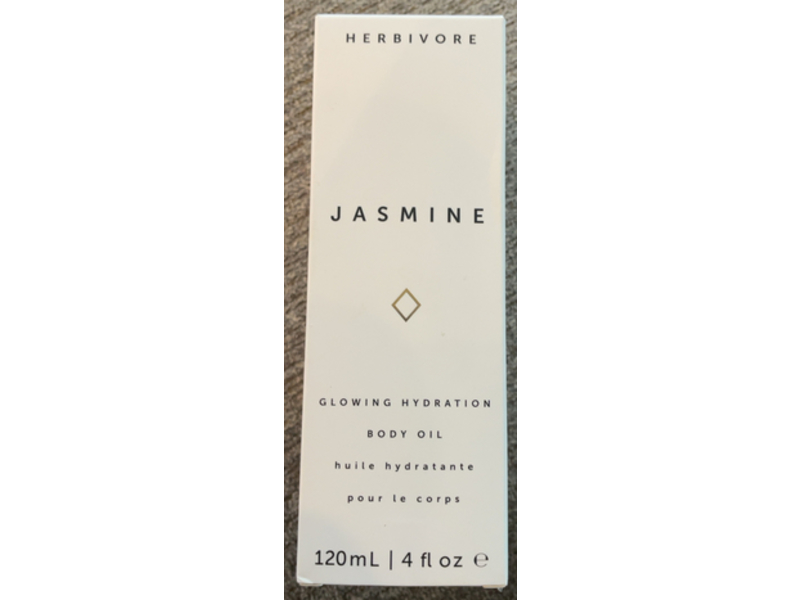 Herbivore Glowing Hydration Body Oil, Jasmine, 4 fl oz/120 mL