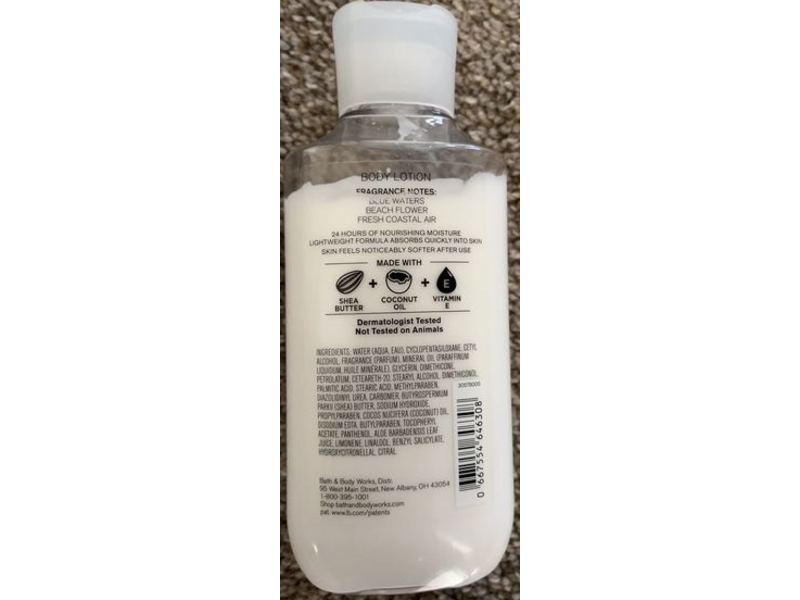 Bath & Body works Midnight Swim Body Lotion, Shea Butter, Coconut Oil, Vitamin E, 8 fl oz/236 mL, Pack Of 2