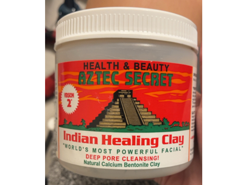 Aztec Secret Deep Pore Cleansing Face & Body Mask, Indian Healing Clay, 15.5 oz/454 g