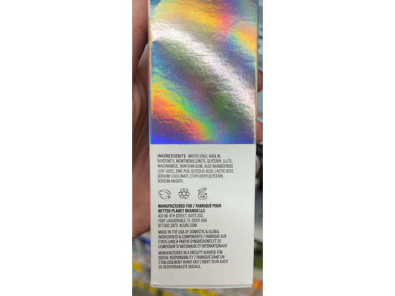 Acure Resurfacing Inter-Gly-Lactic Exfoliator, Glycolic & Lactic Acid, 4 fl oz/118 mL