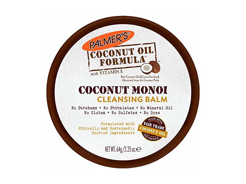 Palmer's Coconut Oil Formula Facial Cleansing Balm, Coconut Monoi, 2.25 oz/64 g