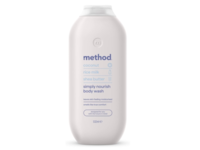 Method Simply Nourish Body Wash, Coconut, Rice Milk & Shea Butter, 532 mL - thumbnail 1