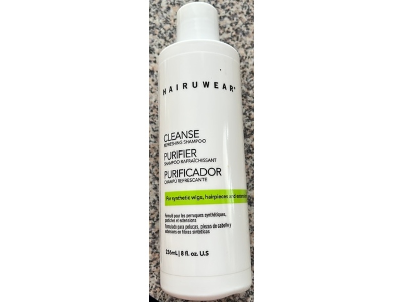 Hair U Wear Cleanse Freshening Shampoo, 8 fl oz/236 mL