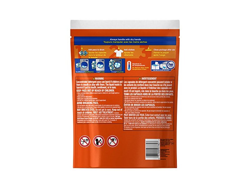 Tide Pods+ 4-in-1 Downy Laundry Detergent Pacs, April Fresh, 26 ct