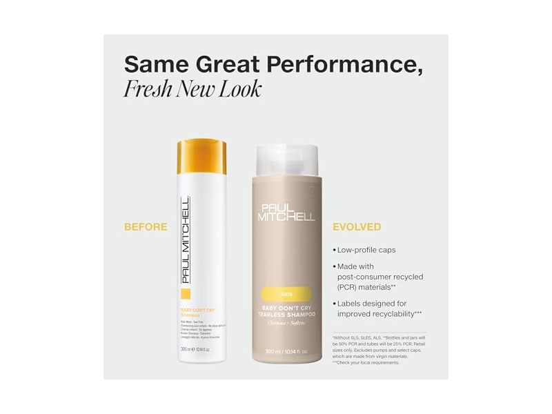 Paul Mitchell Baby Don’t Cry Tearless Shampoo, 16.9 fl oz/500 mL