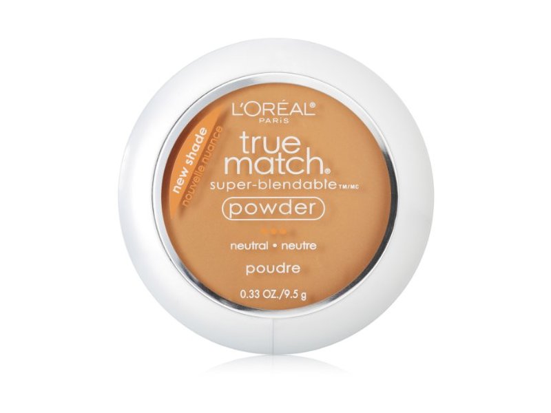 L'Oreal Paris True Match Super-Blendable Powder, W4 Light Medium, 0.33 oz/9.5 g