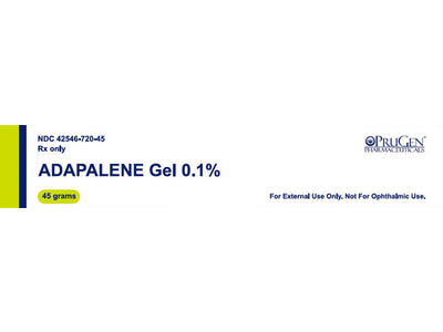 Adapalene Gel 0.1%, 45 g, PruGen Pharmaceuticals (Rx)
