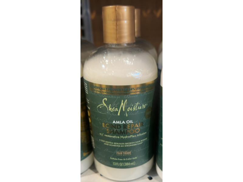 Shea Moisture Bond Repair Shampoo, Amla Oil, 13 fl oz/384 mL