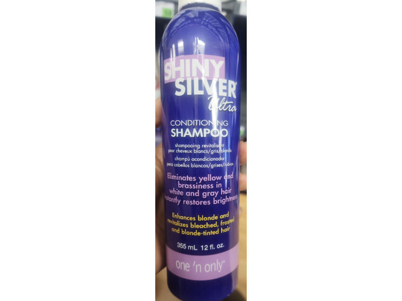 One 'n Only Shiny Silver Ultra Conditioning Shampoo, 12 fl oz/355 mL