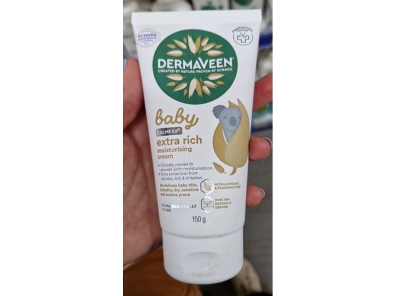 DermaVeen Baby Calmexa Extra Rich Moisturising Cream, 150 g