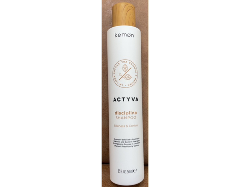 Kemon Actyva Disciplina Shampoo, 8.5 fl oz/250 mL
