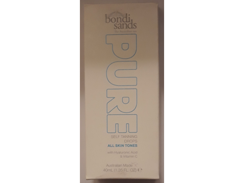 Bondi Sands PURE Self-Tanning Drops, 1.35 oz/40 mL