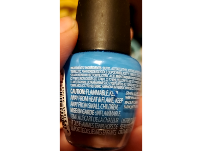 L.A. Colors Craze Nail Polish, Aquatic, 0.44 fl oz/13 mL