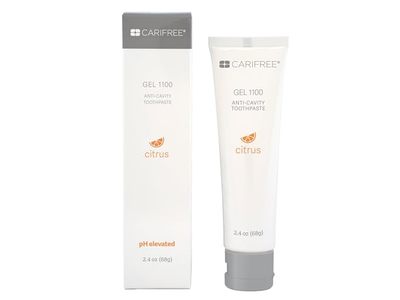 Carifree Gel 1100 Anti-Cavity Toothpaste, Citrus, 2.4 oz/68 g