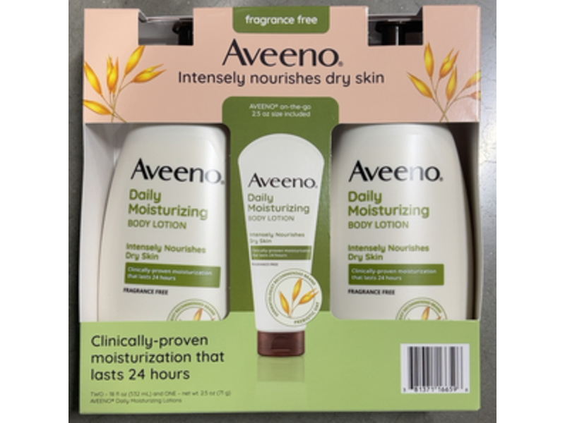 Aveeno Daily Moisturizing Body Lotion Set