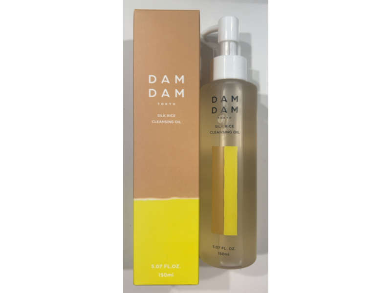 Dam Dam Cleansing Oil, Silk Rice, 5.07 fl oz/150 mL