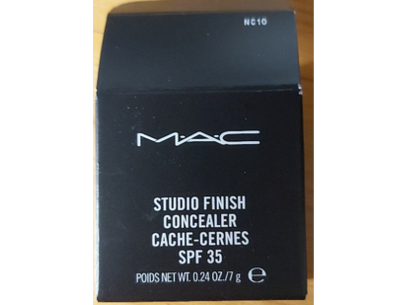 M.A.C Studio Finish Concealer, SPF 35, NC 10, 0.24 oz/7 g
