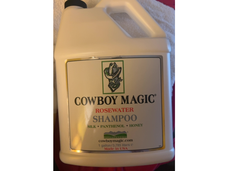 Cowboy Magic Shampoo Refill, Rosewater, 3.785 L/1 Gallon
