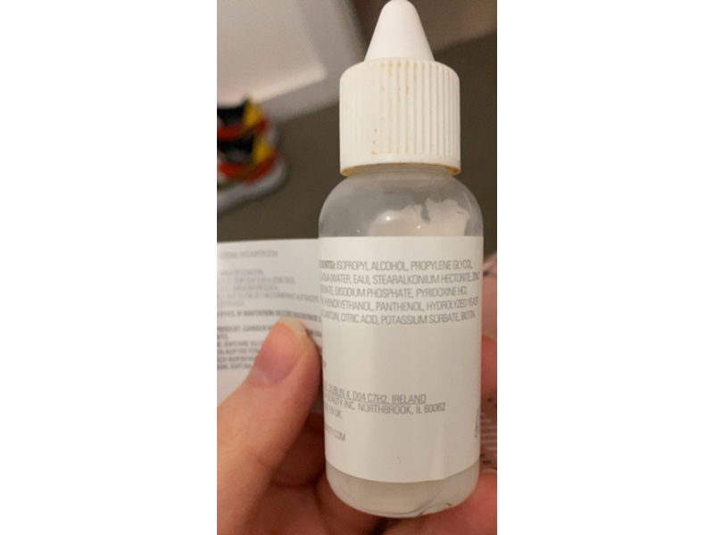 Revolution Skincare Overnight Blemish Lotion, Zinc & Niacinamide, 1.01 fl oz/30 mL