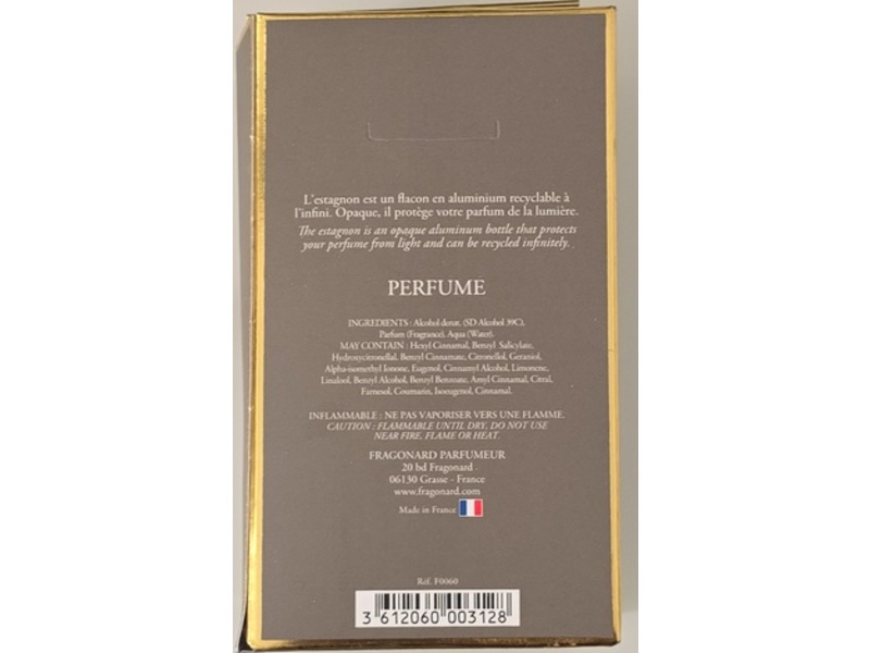 Fragonard Parfum, 2 fl oz/60 mL