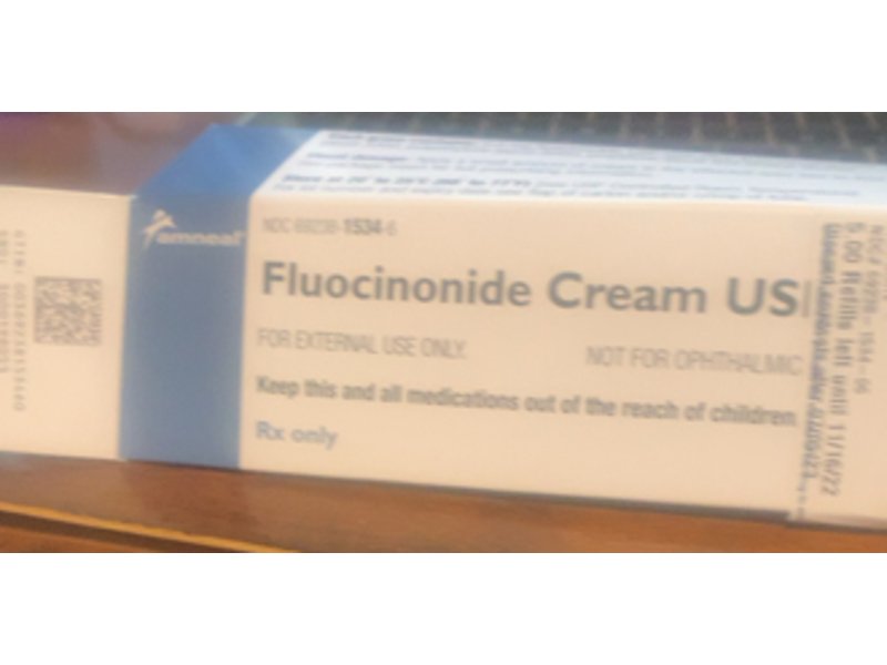 Fluocinonide Cream USP 0.05% 60 g, Amneal Pharmaceuticals (RX)