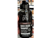 No Gray Quick Permanent Hair Color Shampoo, Dark Brown, 8.45 fl oz/250 mL - thumbnail 2