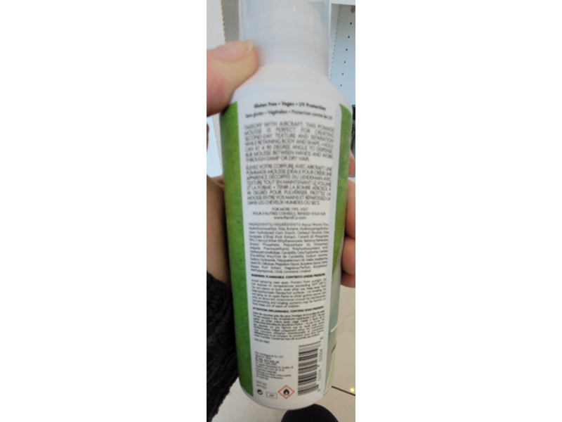 R+Co Aircraft Pomade Mousse, 5.6 oz/165 mL